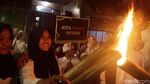 Pawai Obor Sambut Tahun Baru Hijriah di Warakas