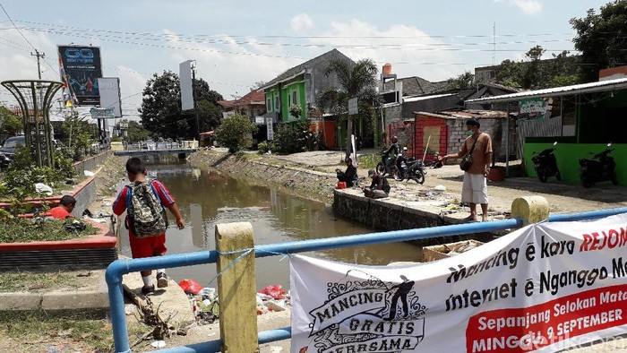 Selokan Mataram Lokasi Mancing 10 Ton Lele Untuk Irigasi