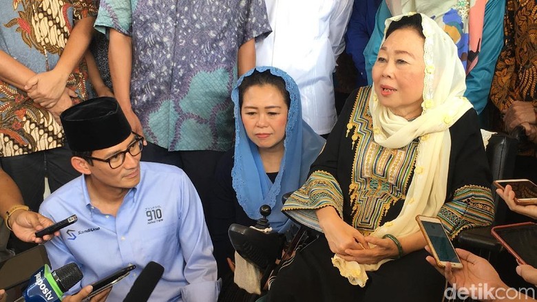 Sandiaga Sebut Yenny Wahid Butuh Waktu Putuskan Soal Timses Capres Sandiaga Sebut Yenny Wahid Butuh Waktu Putuskan Soal Timses Capres