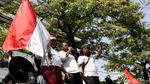 Driver Taksi Online Gelar Aksi Tolak Eksploitasi kerja