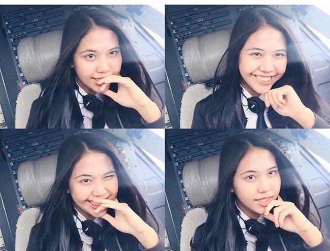 Pilot berusia 24 tahun ini juga populer di Instagram dengan jumlah pengikut 52 ribu lebih. Foto: Instagram
