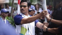 Wah, ternyata dia menjadi pembawa obor Asian Games 2018 lalu lho. (Foto: Instagram/chicco.jerikho)