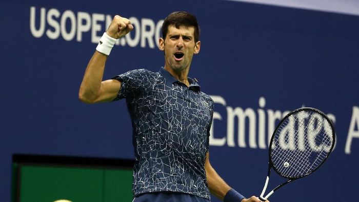 Novak Djokovic juara Amerika Serikat Terbuka 2018 (Foto: Al Bello/Getty Images) Novak Djokovic juara Amerika Serikat Terbuka 2018 (Foto: Al Bello/Getty Images)