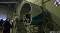 Pintu pesawat yang selanjutnya dimiliki Garuda Indonesia di GITC adalah ATR 72-600 (Masaul/detikTravel)