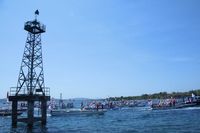 Bikin Kagum, Ini Aksi 8 Penerjun Marinir di Sail Moyo Tambora 2018