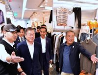Ketika Jokowi dan Presiden Korsel Blusukan di Negeri K-Pop