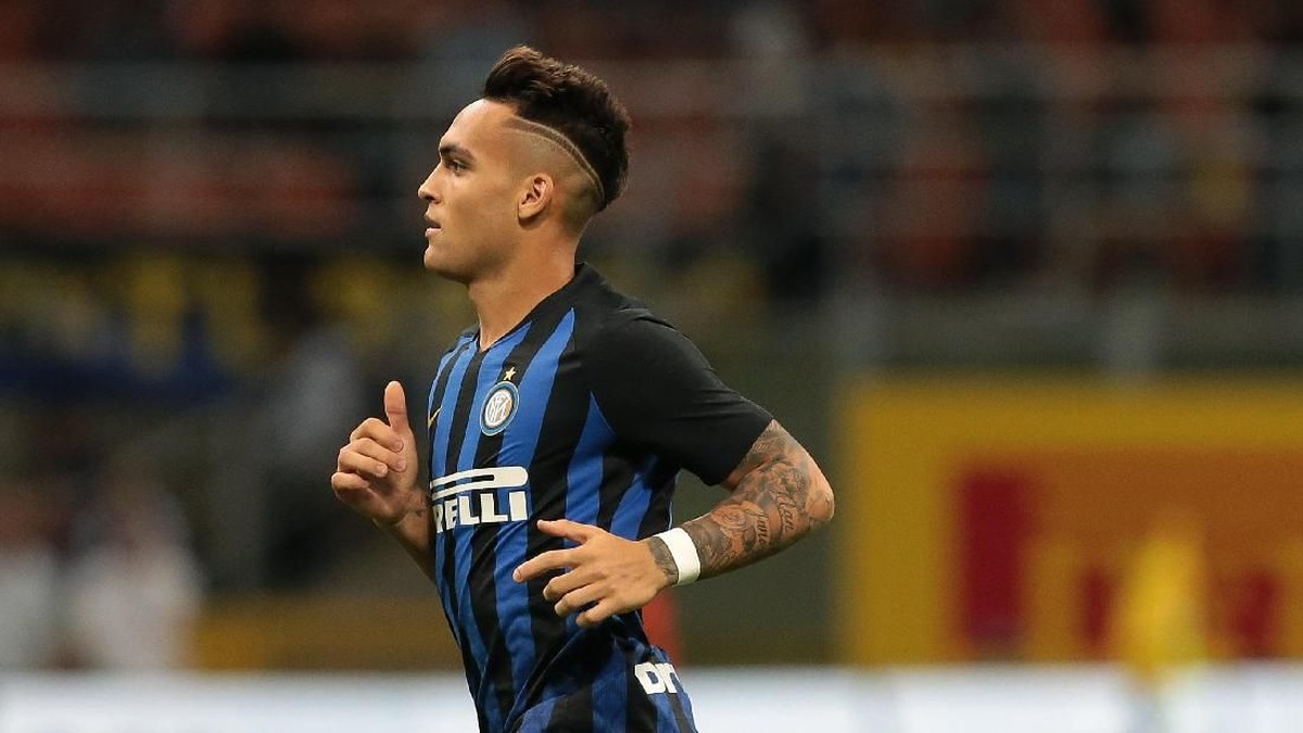 Striker muda inter Milan, Lautaro Martinez, diyakini akan berlabuh ke Barcelona pada musim panas mendatang. (Foto: Emilio Andreoli/Getty Images)