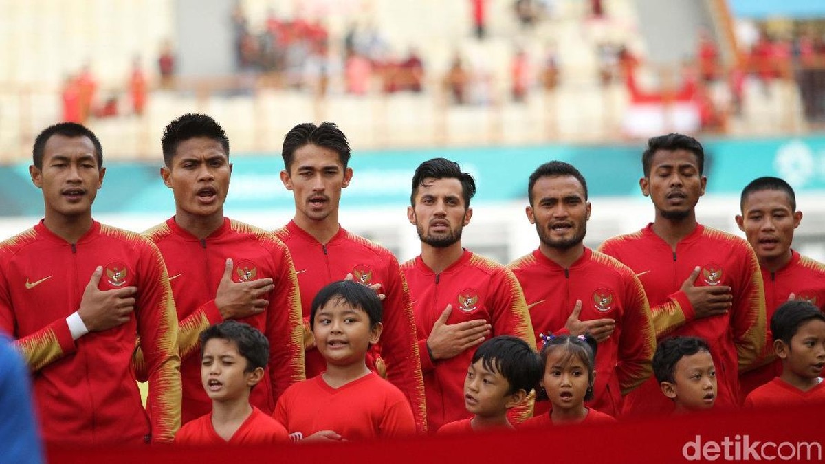 Pemain timnas Indonesia. (Foto: Rifkianto Nugroho/detikcom)