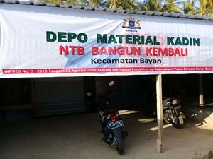 Ini Dia Depo Bahan Bangunan Rumah Tahan Gempa di Lombok