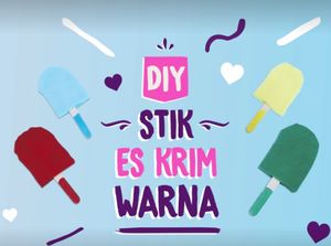 Mumpung Libur, Yuk Bikin Mainan Stik Es Krim untuk si Kecil