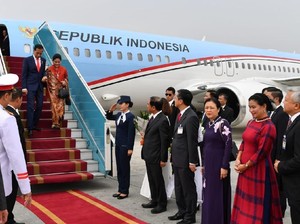 Jokowi-Presiden Vietnam Sepakat Kerja Sama Perdagangan hingga ZEE