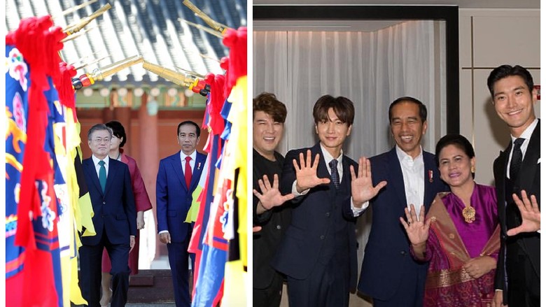 Jokowi yang Bikin Presiden Korsel dan Super Junior Terkesan Jokowi yang Bikin Presiden Korsel dan Super Junior Terkesan