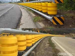 Roller Barrier Pertama di Indonesia Sudah Mulai Terpasang