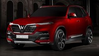 Dilihat dari sisi eksterior, VinFast sedan dan SUV memiliki desain fascia yang hampir mirip, dengan model lampu LED DRL sipit dan posisi lampu utama yang lebih rendah. Foto: Paultan
