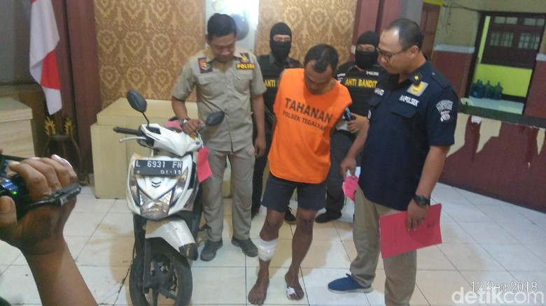 Pelaku Penjambretan di Surabaya Didor Usai Rampas HP Pelajar