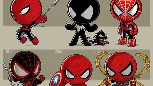 Dalam Bentuk Animasi, Ini Evolusi Karakter Hulk Sampai Spiderman