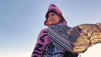 Haifa juga menjelajah ke Mesir. (flywithhaifa/Instagram)