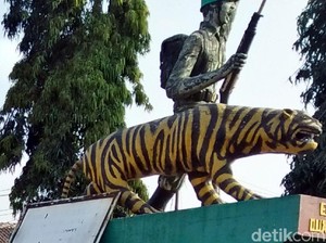 Begini Penampakan Tugu Meong Sukabumi Sebelum Raib