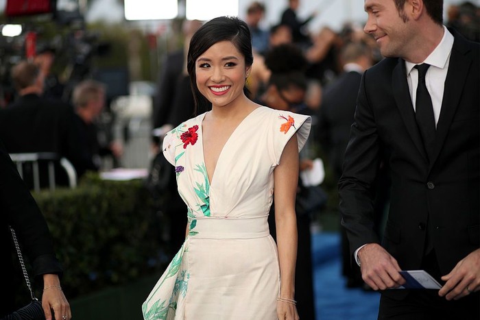 PASADENA, CA - JANUARY 14:  Actress Constance Wu speaks onstage during the Fresh Off the Boat panel at the Disney/ABC Television Group portion of the 2015 Winter Television Critics Association press tour at the Langham Hotel on January 14, 2015 in Pasadena, California.  (Photo by Frederick M. Brown/Getty Images)
