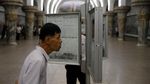 Yuk Intip Suasana Stasiun Kereta Bawah Tanah di Korea Utara
