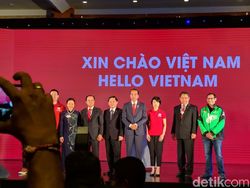 Begini Aksi Jokowi di Atas Panggung Peluncuran Go-Viet