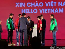 Begini Aksi Jokowi di Atas Panggung Peluncuran Go-Viet