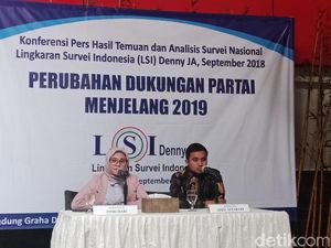 LSI Denny JA: PDIP Berpotensi Menang Pileg 2019, Gerindra Kedua