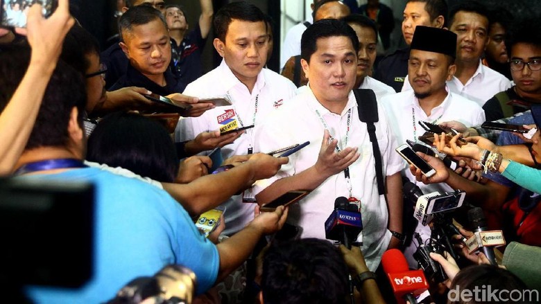 Disebut Stuntman Cawapres, Erick Thohir: Stuntman Kan Bagus Disebut Stuntman Cawapres, Erick Thohir: Stuntman Kan Bagus