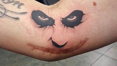 7 Tato Kreatif yang Dipakai Untuk Sembunyikan Bekas Luka