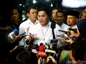 Erick Thohir Jadi Ketua Timses Jokowi, Saham Mahaka Lompat 136%