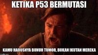 Gen p53 adalah gen yang bertanggung jawab mengatur siklus sel dan menekan pertumbuhan tumor. Bila gen ini bermutasi maka tumor jadi lebih mudah muncul. (Foto: Internet)