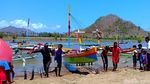 Foto: Persiapan Festival Kapal Layar Khas Dompu