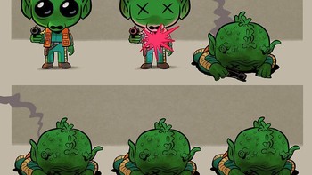 Greedo dari film Star Wars. (Foto: Jeff Victor)