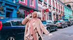 Potret Liburan Hijaber Cantik Dubai, Haifa Beseisso