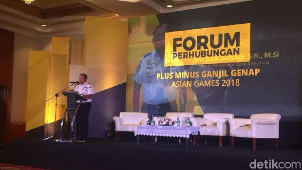 Dirjen Perhubungan Darat Kemenhub Budi Setyadi.