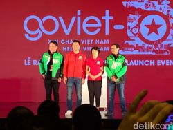 Begini Aksi Jokowi di Atas Panggung Peluncuran Go-Viet