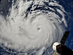 Ngeri! Begini Penampakan Badai Florence dari Satelit NASA