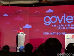 Begini Aksi Jokowi di Atas Panggung Peluncuran Go-Viet