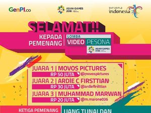 Lomba Video Asian Games Usai, Menpar Apresiasi Antusias Netizen