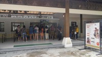 Foto: Loket tiket masuk GWK Cultural Park (Kurnia/detikTravel)