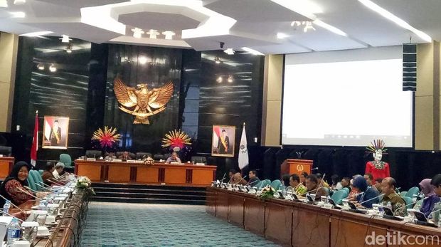 Rapat Badan Anggaran KUPA-PPAS di DPRD DKI