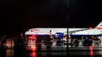 Penampakan Pesawat British Airways yang Mendarat Darurat di Kanada