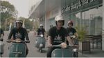 Saat Putra Sulung Jokowi Naik Vespa