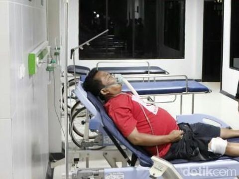 Korban luka dirawat di rumah sakit/