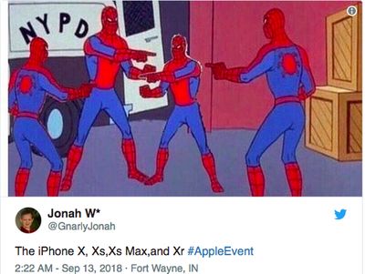 Meme iPhone Baru: Bikin Thanos Bokek, Spiderman Bingung