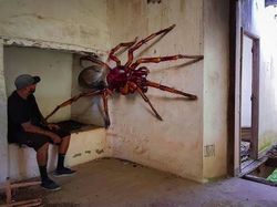 Keren Banget! Seni Grafiti 3D Ini seperti Keluar dari Tembok