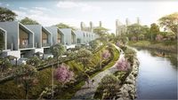 Podomoro River View Hunian Mewah dengan Stasiun LRT Dalam Kawasan