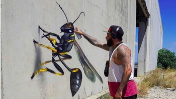 Awalnya, seniman ini menunjukkan minat khusus dengan karakter shading dan perspektif. Namun, ia belajar gaya sendiri yang disebutnya dengan sombre 3D. Di dalamnya terdapat komposisi, lanskap, potret, pesan, dan keluar dari gaya realis. (Foto: instagram.com/odeith via Brightside)