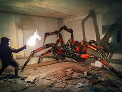 Keren Banget! Seni Grafiti 3D Ini seperti Keluar dari Tembok