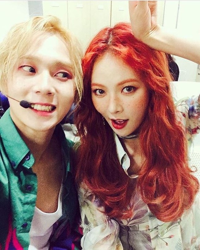 HyunA dan EDawn adalah dua artis dari agensi Cube Entertainment. Setelah keduanya mengaku dan ketahuan berpacaran beberapa waktu lalu, HyunA dan EDawn dikeluarkan dari perusahaan hiburan yang menaungi mereka. Foto: Pinterest